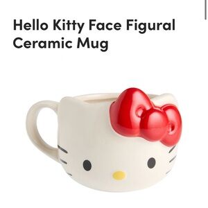 Sanrio Hello Kitty Ceramic Mug with Blue Bow